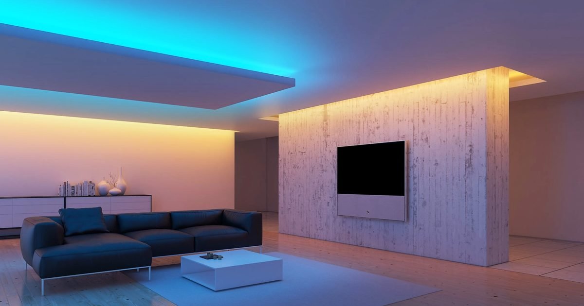 LED-лента и ее применение в интерьере