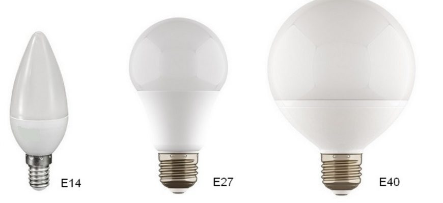 Что означает Е27 в характеристиках лампы