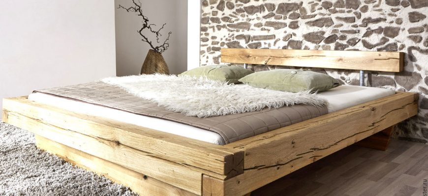 Кровати в стиле лофт из металла и дерева – стильно и красиво