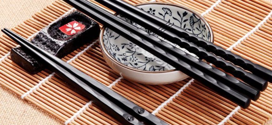 Какие бывают палочки для суши и роллов